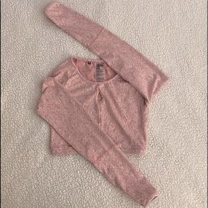 Long Sleeve Crop Top